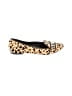 Tory Burch Animal Print Gold Flats Size 8 - photo 1