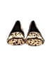 Tory Burch Animal Print Gold Flats Size 8 - photo 2