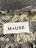 Muse 100% Polyester Paisley Silver Casual Pants Size M - photo 7