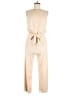 Zesica Solid Tan Ivory Jumpsuit Size M - photo 1