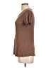 Active Basic Brown Short Sleeve Top Size L - photo 5