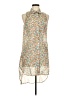 BCBGeneration 100% Cotton Paisley Ivory Casual Dress Size M - photo 1
