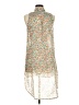 BCBGeneration 100% Cotton Paisley Ivory Casual Dress Size M - photo 2