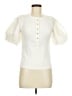Old Navy Ivory Short Sleeve Blouse Size M - photo 1