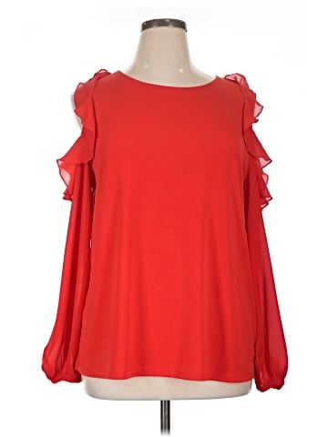 Halogen 3/4 Sleeve Blouse (view 1)
