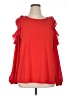 Halogen Red 3/4 Sleeve Blouse Size XL - photo 1