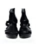 Eileen Fisher 100% Leather Black Wedges Size 9 - photo 2
