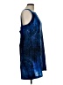 DKNYC 100% Polyester Graphic Blue Cocktail Dress Size 10 - photo 4