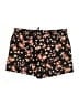 A.L.C. Floral Black Shorts Size 10 - photo 2