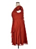 Unbranded 100% Polyester Red Cocktail Dress Size 16 - photo 5
