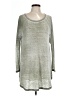 Olivia Sky Silver Pullover Sweater Size L - photo 1
