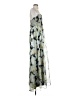 Lulus 100% Polyester Floral Gray Cocktail Dress Size S - photo 4