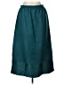 Maggie Sweet 100% Polyester Solid Teal Formal Skirt Size L - photo 2