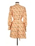 Alexia Admor 100% Polyester Orange Casual Dress Size 6 - photo 2