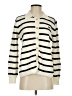 Ellandemm Stripes Ivory Cardigan Size XS - photo 1