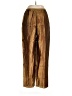Kay Unger 100% Silk Brown Silk Pants Size 12 - photo 1