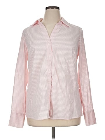 Lane Bryant Long Sleeve Button-Down Shirt (view 1)