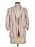 Love Tree Stripes Ivory Blazer Size S - photo 1