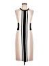 BCBGMAXAZRIA Stripes Tan Cocktail Dress Size 6 - photo 1