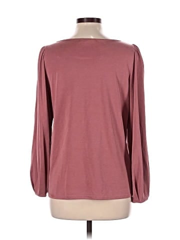 Green Envelope 3/4 Sleeve Top (view 2)
