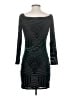 BCBGMAXAZRIA Graphic Black Cocktail Dress Size S - photo 2
