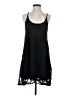 Buttons 100% Polyester Black Casual Dress Size S - photo 1