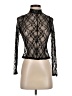 Shein Black Long Sleeve Top Size 4 - photo 1