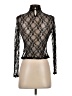 Shein Black Long Sleeve Top Size 4 - photo 2