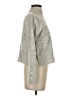 Brodie 100% Cashmere Metallic Silver Cashmere Pullover Sweater Size XS - photo 4