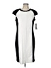 Notations White Casual Dress Size L - photo 1