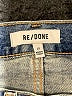 RE/DONE 100% Cotton Blue Denim Shorts Size 27 waist - photo 3
