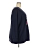 Torrid Floral Blue Pullover Sweater Size 4X Plus (4) - photo 4