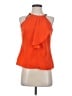 Worthington 100% Polyester Orange Sleeveless Blouse Size S (petite) - photo 1