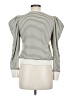 by the River Stripes White Sweatshirt Size M - photo 2