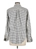 Eddie Bauer Checkered-gingham Gray Long Sleeve Button-Down Shirt Size M - photo 2