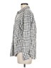 Eddie Bauer Checkered-gingham Gray Long Sleeve Button-Down Shirt Size M - photo 5