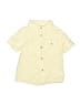 Assorted Brands 100% Cotton Solid Yellow Short Sleeve Button-Down Shirt Size 2T - photo 1