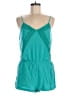 American Eagle Outfitters 100% Viscose Teal Blue Romper Size M - photo 1