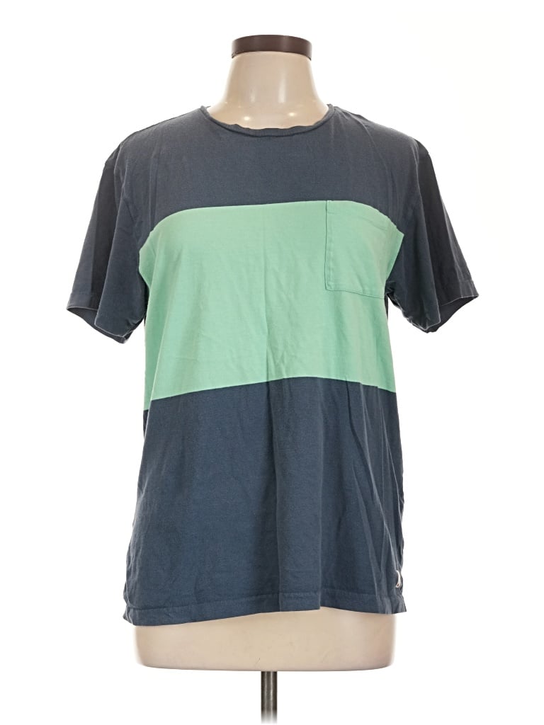 Pre-owned Assorted Brands Short Sleeve T-shirt In Teal