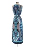 Le Lis Paisley Blue Cocktail Dress Size M (estimated) - photo 2