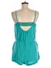 American Eagle Outfitters 100% Viscose Teal Blue Romper Size M - photo 2