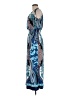 Le Lis Paisley Blue Cocktail Dress Size M (estimated) - photo 5