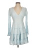 Altar'd State 100% Rayon Blue Cocktail Dress Size S - photo 1