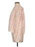 Ulla Johnson 100% Cotton Plaid Orange Long Sleeve Blouse Size 10 - photo 5
