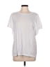 Ann Taylor LOFT Silver Short Sleeve Top Size L - photo 1