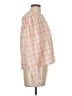 Ulla Johnson 100% Cotton Plaid Orange Long Sleeve Blouse Size 10 - photo 4