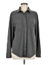 Lucky Brand Tweed Gray Long Sleeve Blouse Size M - photo 1