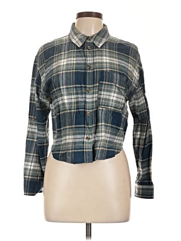 Love Tree Long Sleeve Button-Down Shirt (view 1)