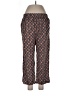 Lilka Print Brown Casual Pants Size L - photo 1