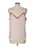 Express 100% Polyester Pink Sleeveless Blouse Size L - photo 2